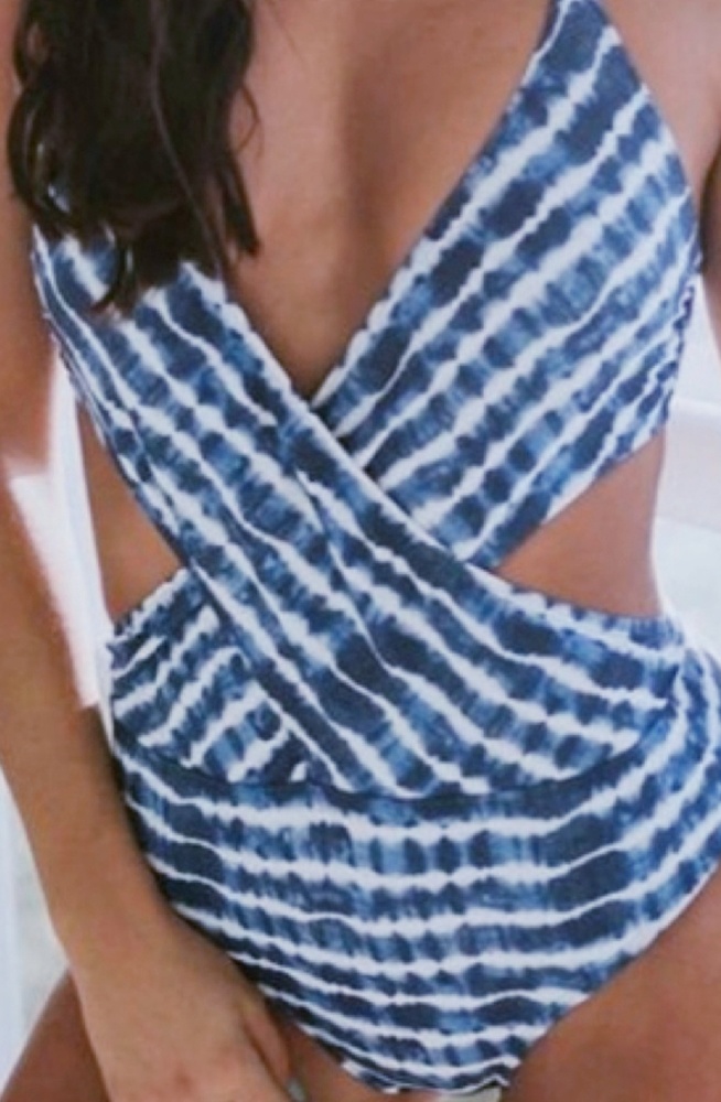 SOLD!!! Tory Burch "Ziggy" One Piece Suit Wrap